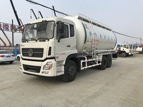东风天龙29.4立方粉粒物料运输车